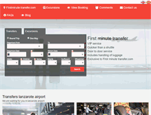 Tablet Screenshot of lastminute-transfer.com